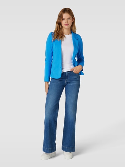 Soyaconcept Blazer mit Knopfverschluss Modell 'Daniela' Blau 1