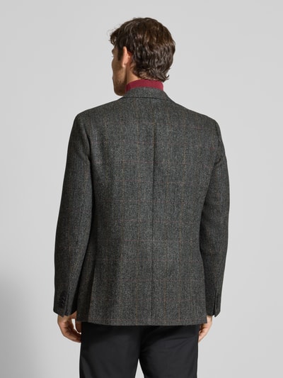 Roy Robson 2-knoops colbert met reverskraag Antraciet - 5