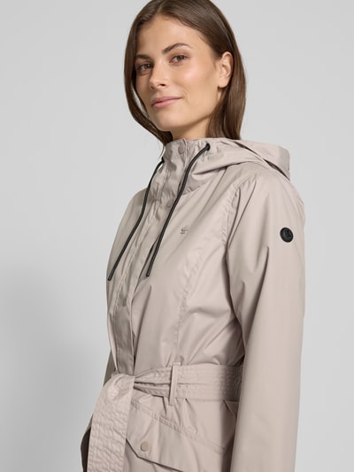 khujo Jacke mit Bindegürtel Modell 'MOSTI' Beige 3