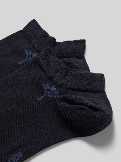 JOOP! Collection Socken mit Label-Print Modell 'Cornflower' Marine 2