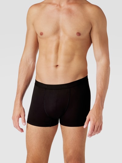 Mey Nauwsluitende boxershort met logoband Zwart - 1