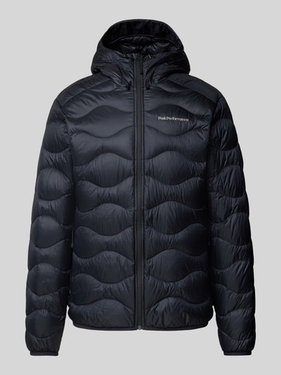 PEAK PERFORMANCE Daunenjacke mit Label-Stitching Modell 'Helium' Black 2