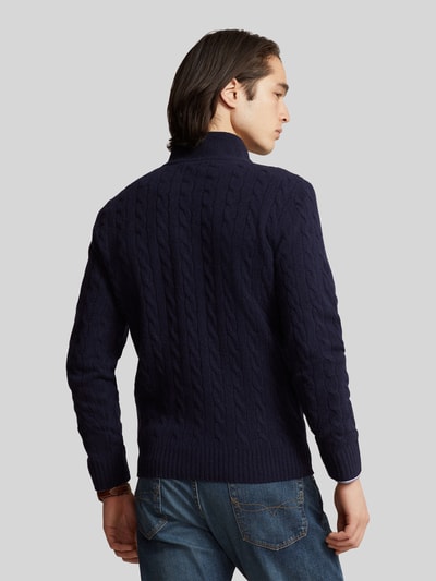 Polo Ralph Lauren Regular Fit Troyer aus Woll-Kaschmir-Mix Marine 5