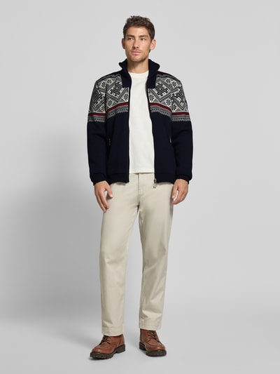 Ellesse Wolljacke mit Stehkragen Modell 'TAURASI' Marine 1