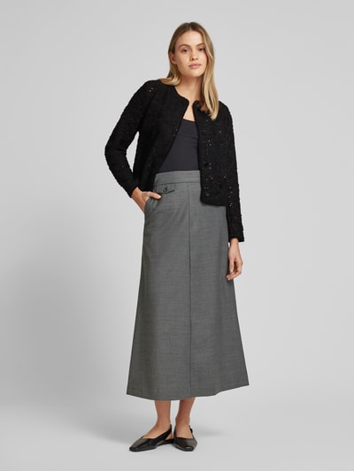 Zero Blazer mit Paillettenbesatz Black 1