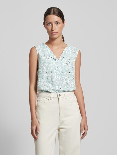 Tom Tailor Blousetop met all-over print Mintgroen - 4