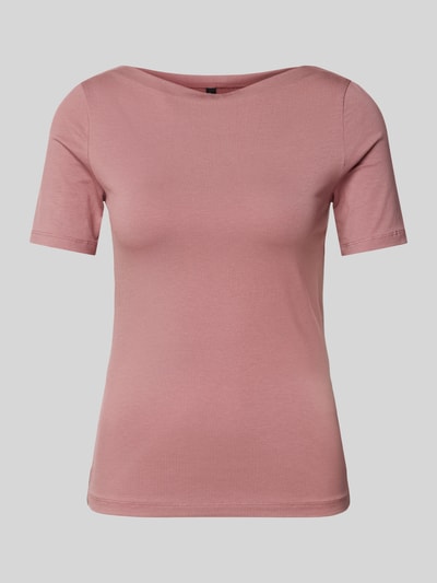 Vero Moda Shaped Fit T-Shirt aus Baumwoll-Mix Modell 'PANDA' Rosa 2