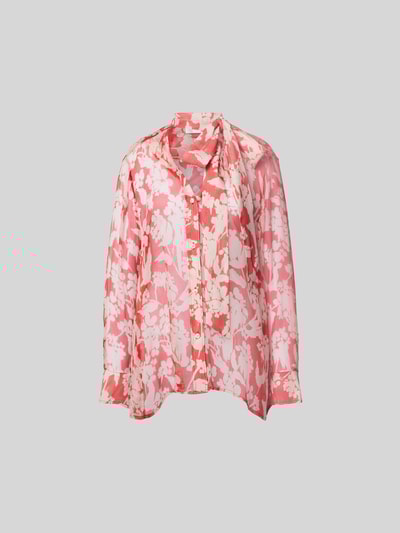 Victoria Beckham Seidenbluse aus reiner Seide Rot 2