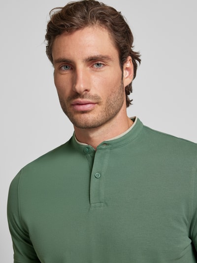 MCNEAL Poloshirt met korte knoopsluiting Rietgroen - 3