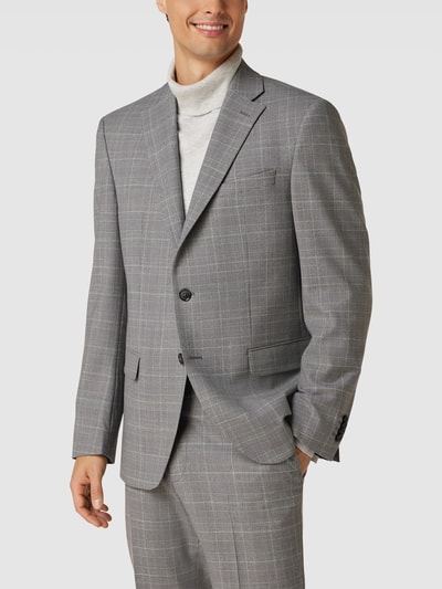 Pierre Cardin Regular Fit 2-Knopf-Sakko mit Pattentaschen GRAU 4