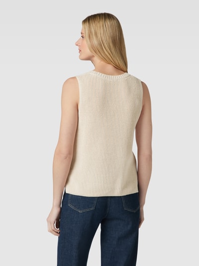 Better Rich Stricktop mit Label-Applikation Sand 5