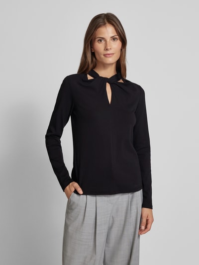 Marc Cain Longsleeve mit Knoten-Detail Black 4