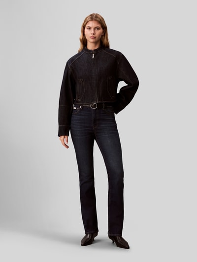 Calvin Klein Jeans Bootcut Fit Jeans aus reiner Baumwolle mit Dark Wash Jeansblau 1