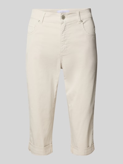 Angels Slim fit capribroek in 5-pocketmodel, model 'Turn up' Kit - 2
