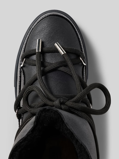 INUIKII Snow Boots aus Leder Modell 'GLOSS' BLACK 3