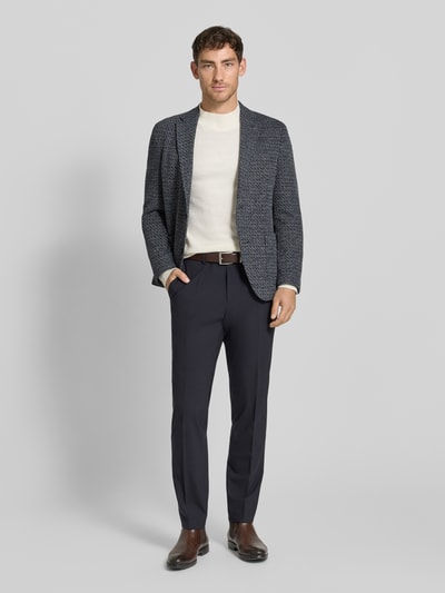 Pierre Cardin 2-knoops colbert met reverskraag, model 'Michel' Marineblauw - 1