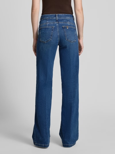 Liu Jo White Flared jeans in 5-pocketmodel Donkerblauw - 5