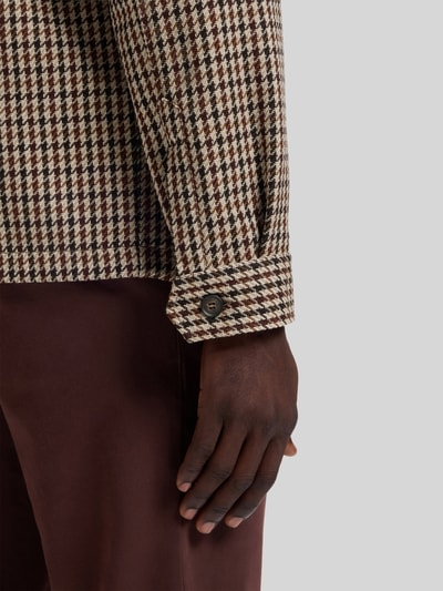 BOSS Regular fit overshirt met steekzakken Beige - 6