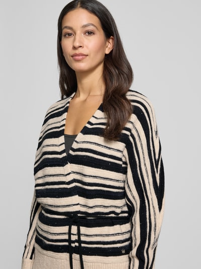 Brax Jack in gebreide look met wol, model 'ANIQUE' Offwhite - 3