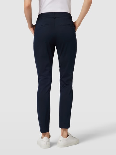 Kaffe Regular fit broek met steekzakken opzij, model 'Kalea' Marineblauw - 5