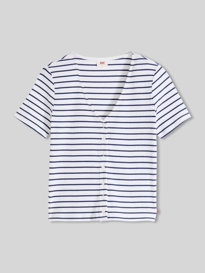 Levi's® T-Shirt mit Knopfleiste Ecru 2