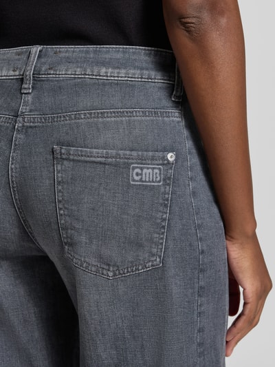 CAMBIO Jeansy barrel z czystej bawełny model 'ORIA' Średnioszary 3