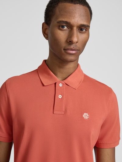 MCNEAL Regular Fit Poloshirt mit Knopfleiste und Label-Stitching Terra 3