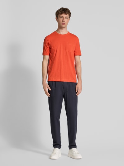 Marc O'Polo Regular Fit T-Shirt aus reiner Baumwolle Orange 1