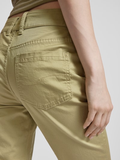 QS Regular Fit Caprihose im 5-Pocket-Design Oliv 3