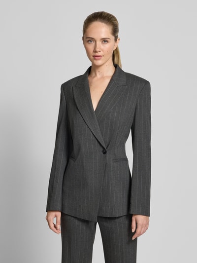 Style Icon Collection Żakiet z lurexowymi cienkimi prążkami – wyselekcjonowany przez Isabelle Hartmann Średnioszary 4