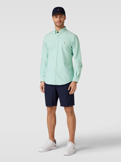 Polo Ralph Lauren Custom fit vrijetijdsoverhemd met button-downkraag Groen - 1