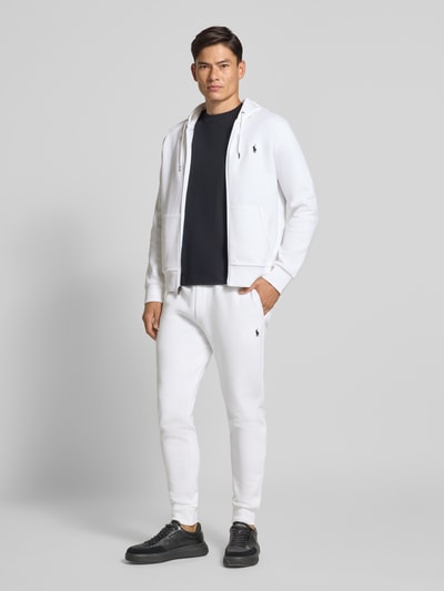 Polo Ralph Lauren Sweatjacke mit Kapuze Weiss 1