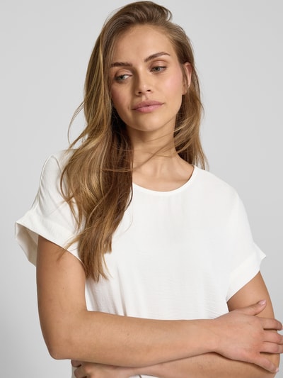 Vila Blouseshirt met ronde hals, model 'JOSA' Wit - 3