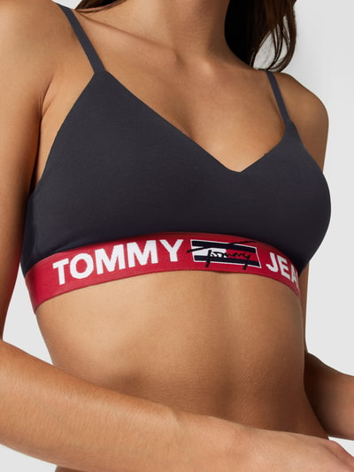 TOMMY HILFIGER Bralette met elastische band met logo Marineblauw - 3