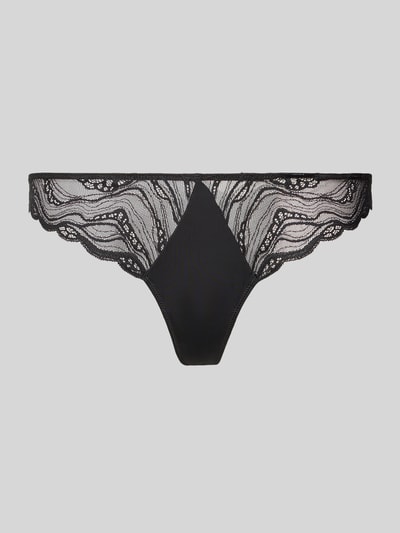 Calvin Klein Underwear String aus Spitze Black 1