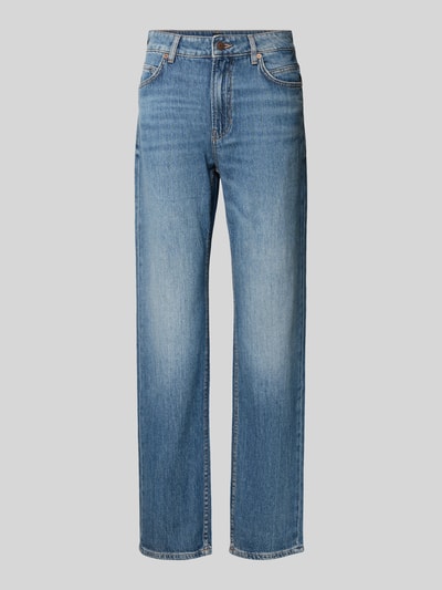BOSS Orange Straight leg jeans van puur katoen, model 'ADA' Jeansblauw - 2
