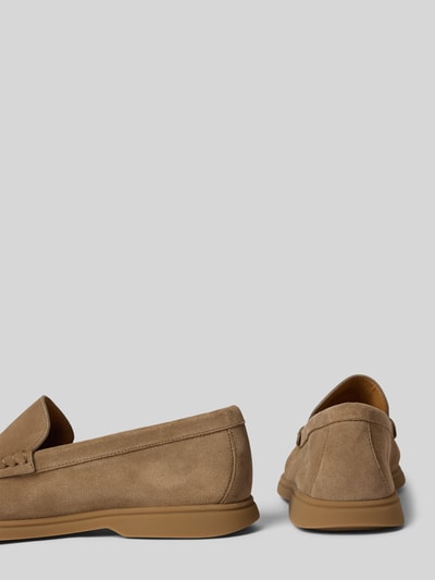 BOSS Loafer aus Veloursleder Beige 2