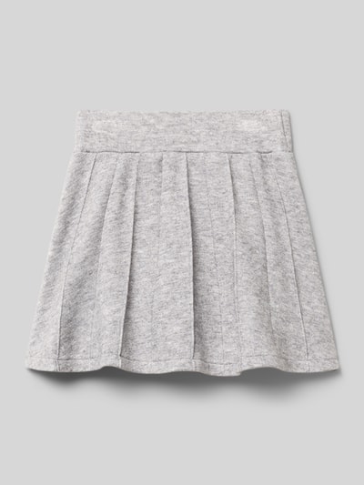 Garcia Spódnica mini z elastycznym pasem Średnioszary melanż 1
