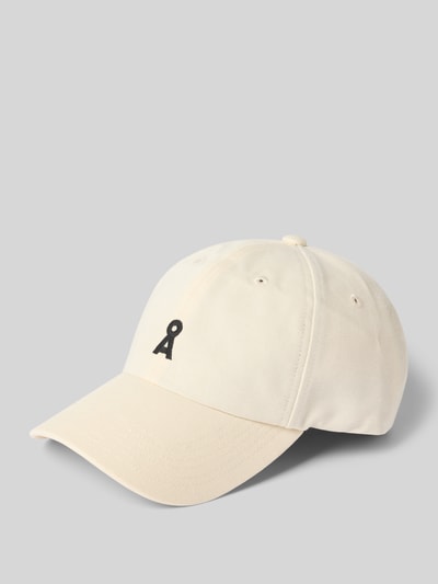 Armedangels Czapka z daszkiem z czystej bawełny model ‘YENAAS’ Złamany biały 1