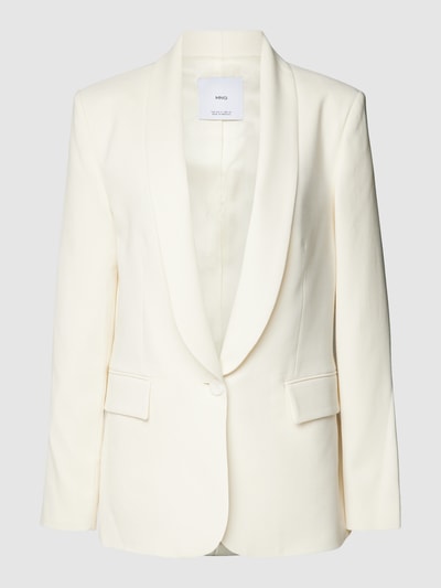 Mango Blazer mit Umlegekragen Offwhite 1