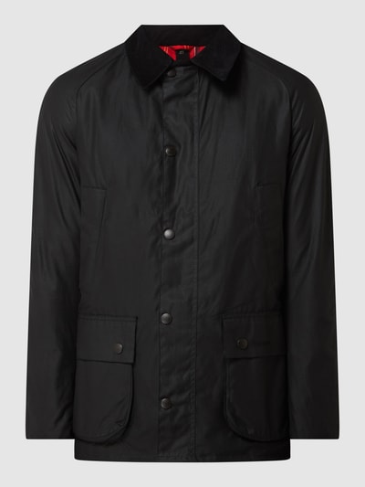 Barbour Waxparka mit Umlegekragen Modell 'ASHBY' Black 2