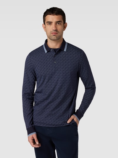 Michael Kors Poloshirt met korte knoopsluiting Donkerblauw - 4