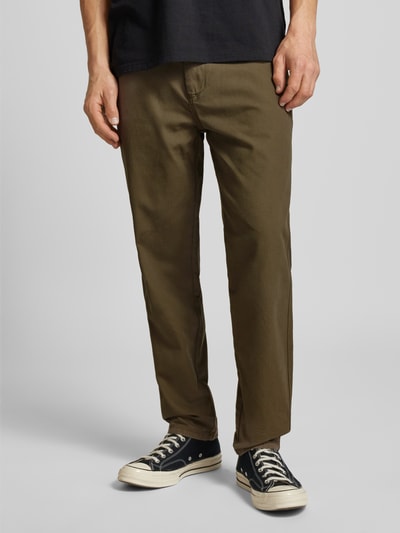 Only & Sons Regular Fit Stoffhose mit Teilungsnähten Modell 'LOU' Oliv 4