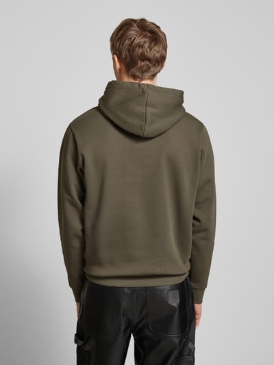 Replay Hoodie mit Label-Print Oliv 5