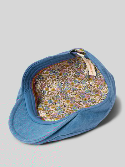Barts Schiebermütze mit Label-Badge Modell 'Jarvis' Jeansblau 3