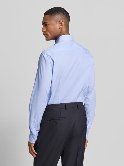 Tommy Hilfiger Koszula biznesowa o kroju tailored fit z mieszanki bawełny Błękitny 5