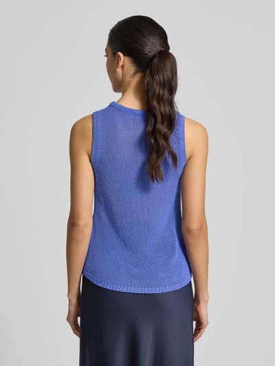 Christian Berg Woman Selection Stricktop mit Rundhalsausschnitt Blau 5