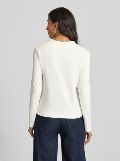 Marc Cain Longsleeve mit Rundhalsausschnitt Offwhite 5