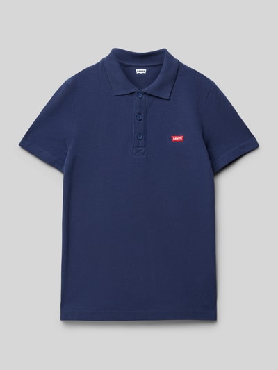 Levi’s® Kids Poloshirt mit Label-Stitching Modell 'BATWING' Marine 1