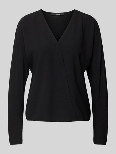 Someday Blusenshirt mit V-Ausschnitt Modell 'Ketana' Black 2